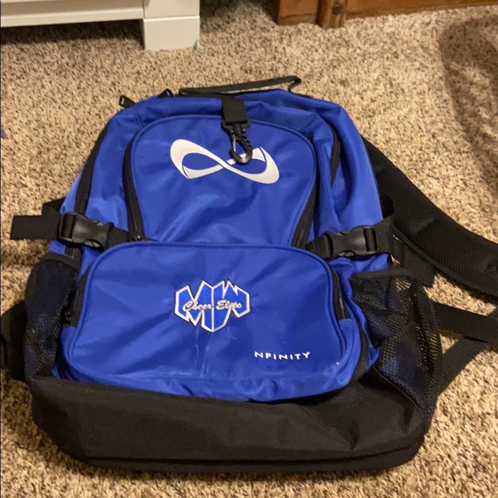 Midwest Cheer Elite Blue Infinity Backpack